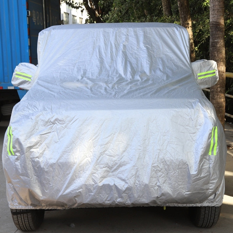 Polyester Car Cover Fitted Outdoor Water Proof Rain Sun Dust Proof 1 pc fit for Suzuki Jimny 2019 2020