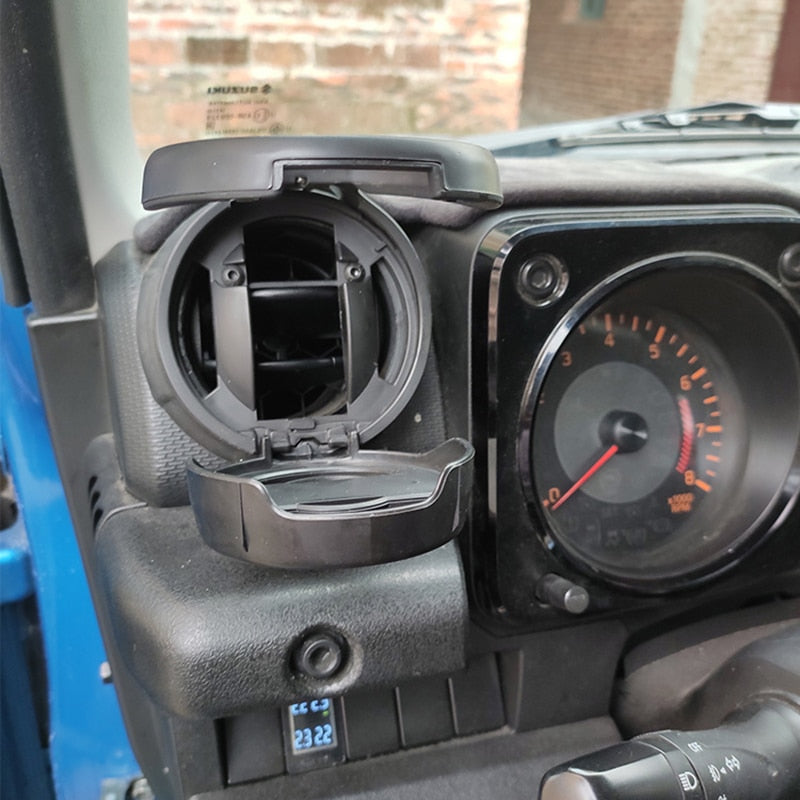 Porte-gobelet pliable pour grille d'aération de voiture, accessoires compatibles Suzuki Jimny JB64/JB74 2018 – 2022