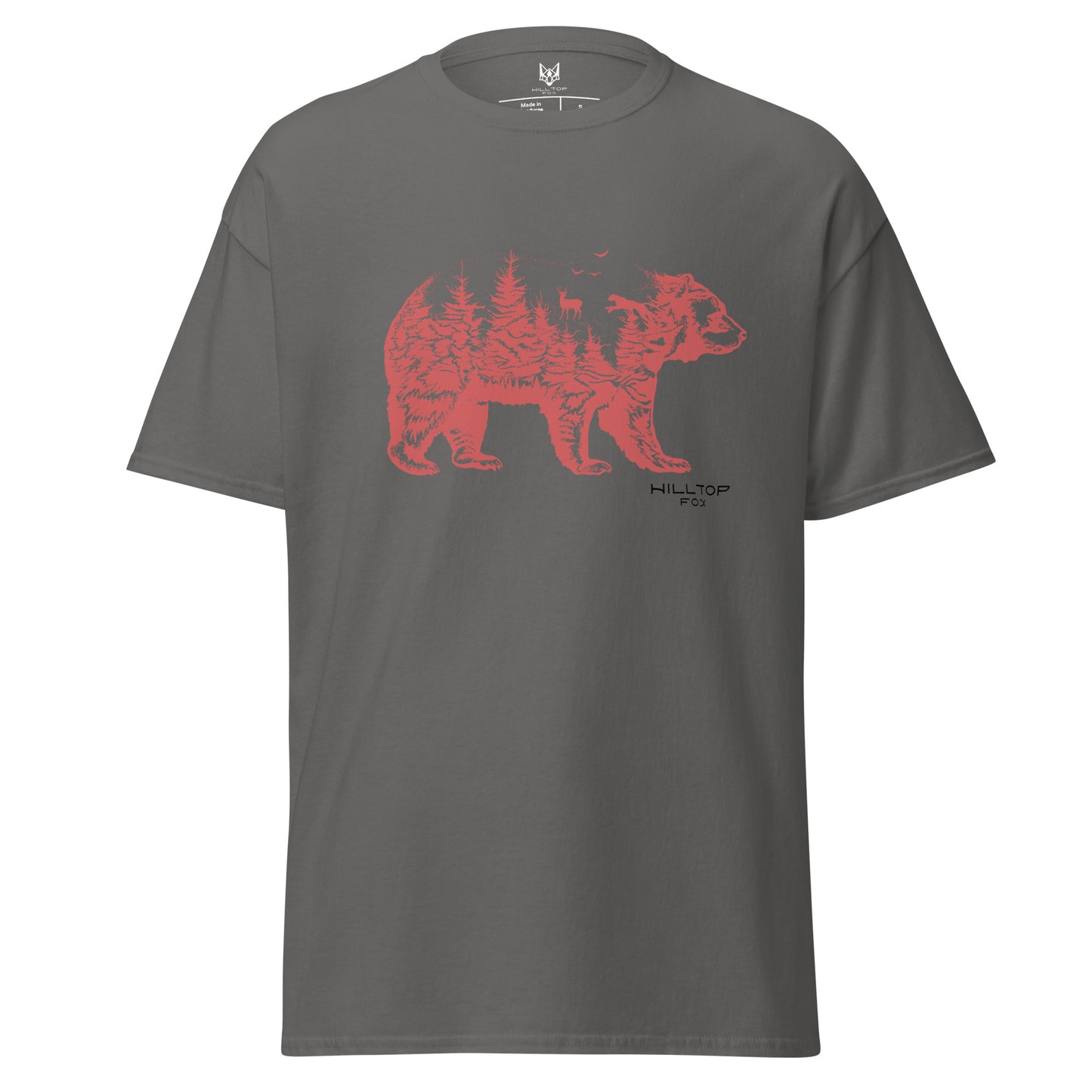 Camiseta Hilltop con oso zorro