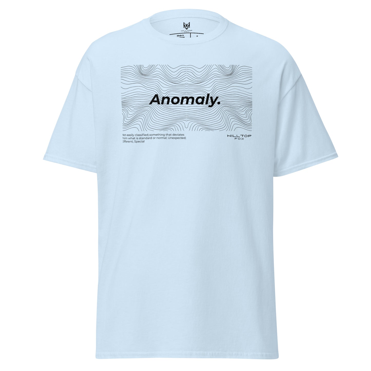Camiseta de anomalía