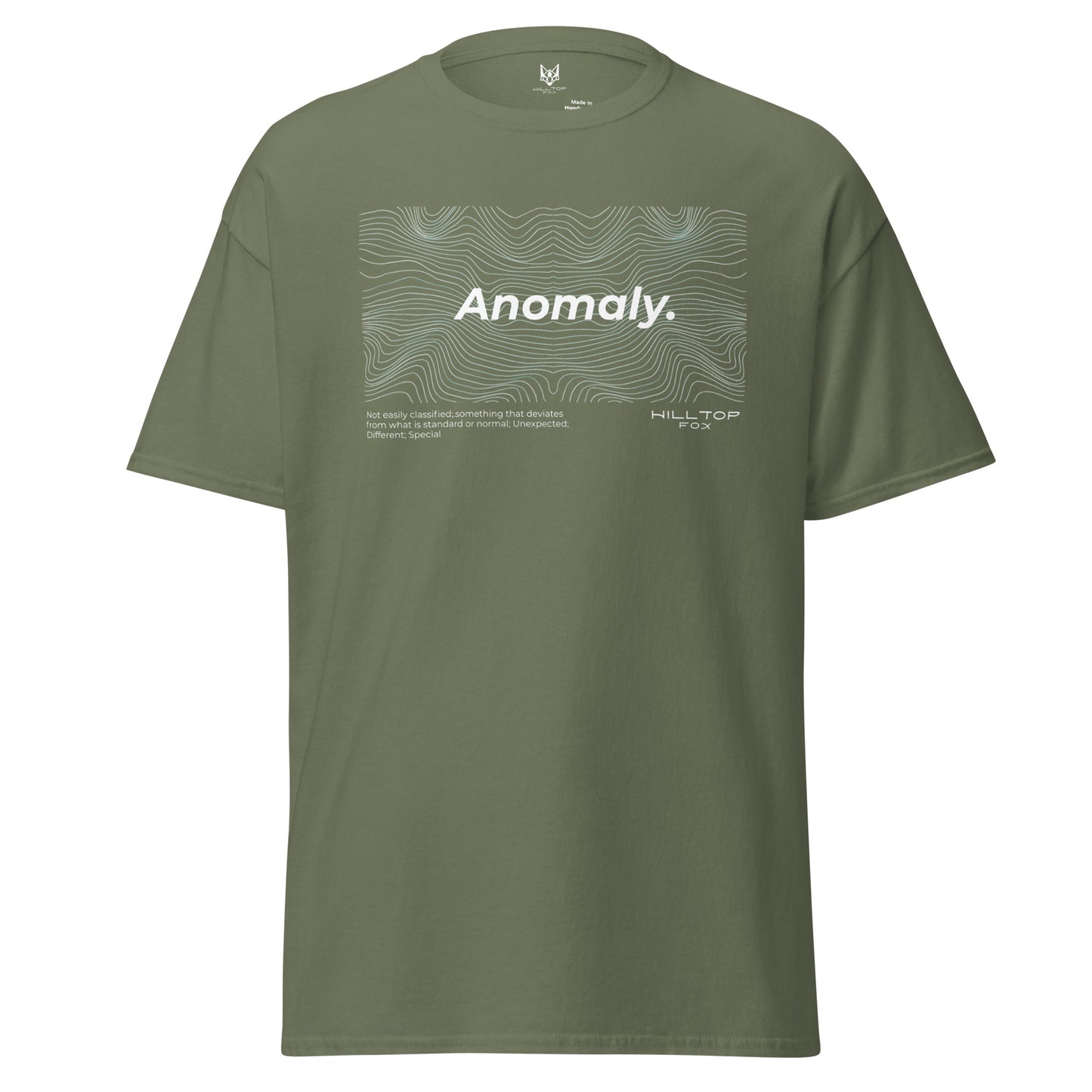 Camiseta de anomalía