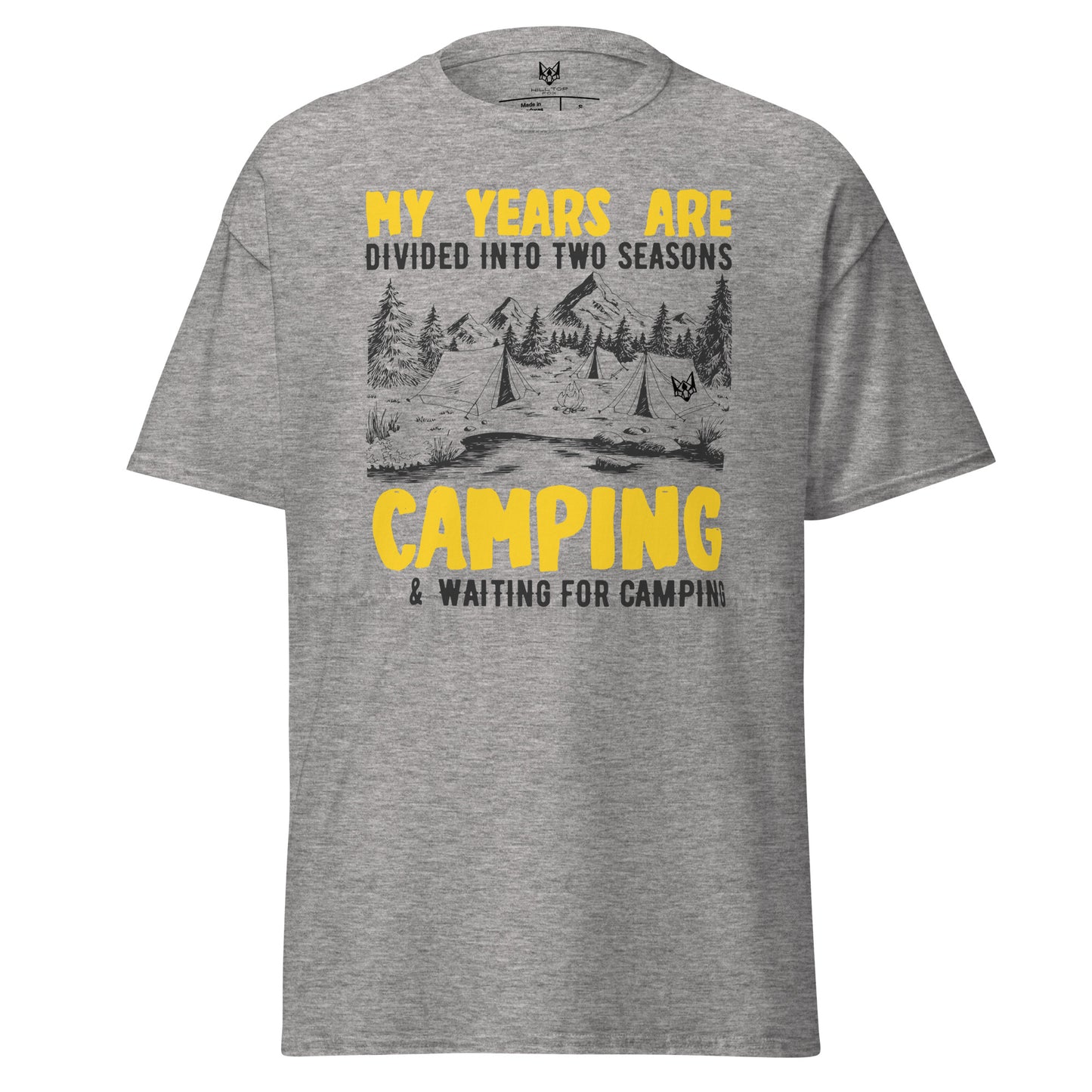 T-shirt de saison de camping Hilltop Fox