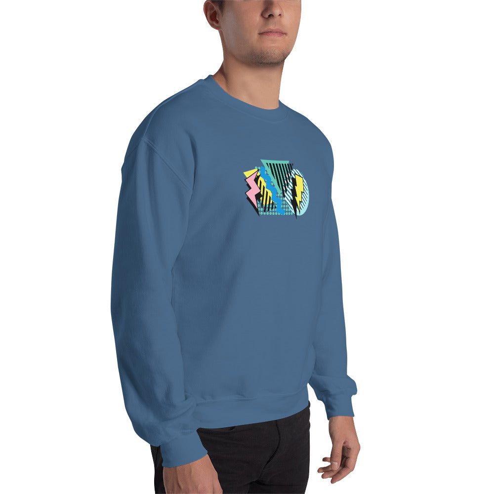 Retro 90s styled Unisex Sweatshirt- design 1