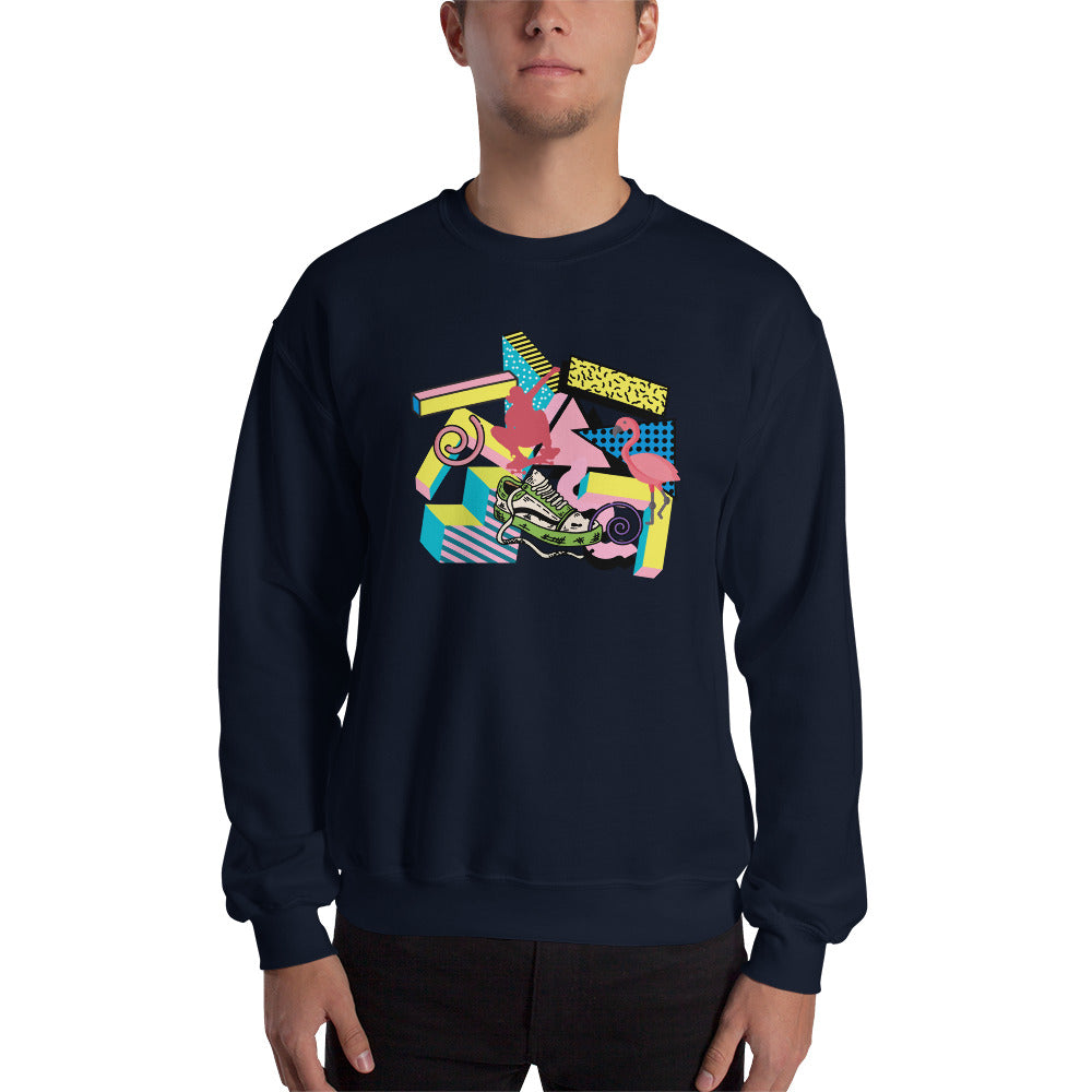 Retro 90s styled Unisex Sweatshirt- design 2