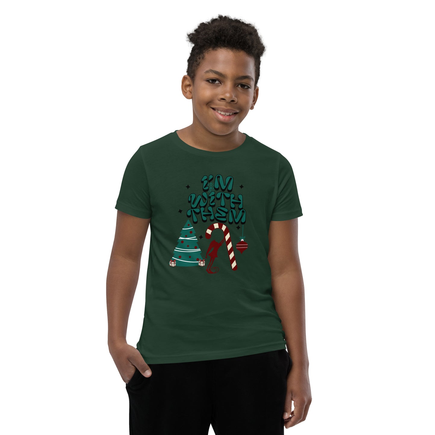 Xmas Youth T-Shirt- IM WITH THEM!
