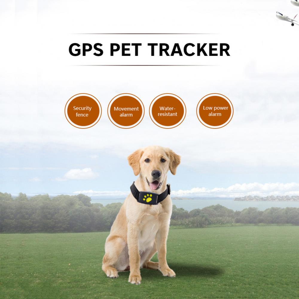 Collar rastreador GPS para mascotas para perros, gatos o el regalo perfecto para amigos que son dueños de mascotas